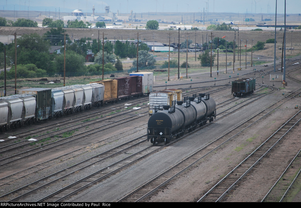 UP Yard Cheyenne Looking West